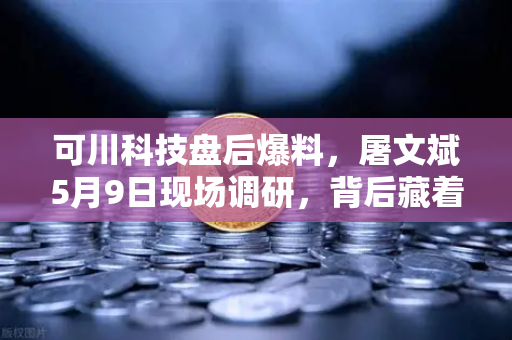 可川科技盘后爆料，屠文斌5月9日现场调研，背后藏着什么玄机？