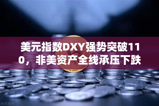美元指数DXY强势突破110，非美资产全线承压下跌，投资者该如何应对？
