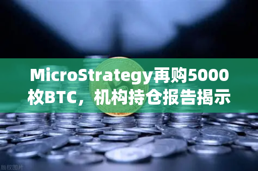 MicroStrategy再购5000枚BTC，机构持仓报告揭示均价成本上移趋势