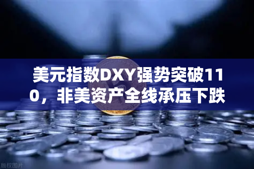 美元指数DXY强势突破110，非美资产全线承压下跌，投资者何去何从？